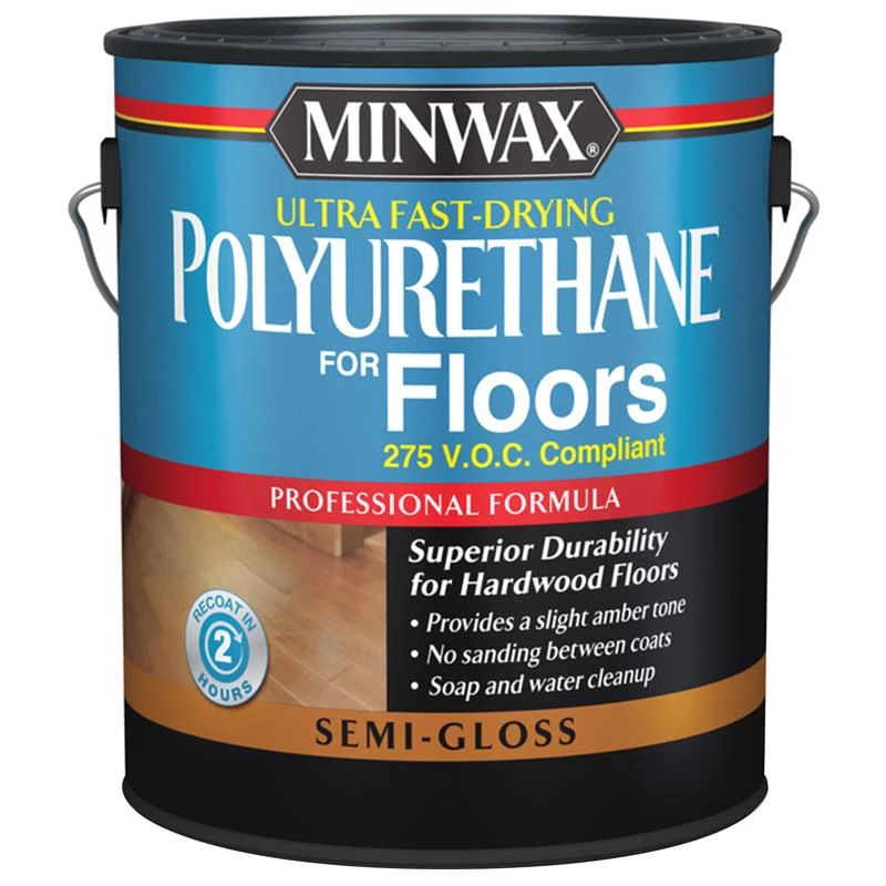Ultra Semi-gloss Clear Water-based Fast-drying Polyurethane 1 Gallon