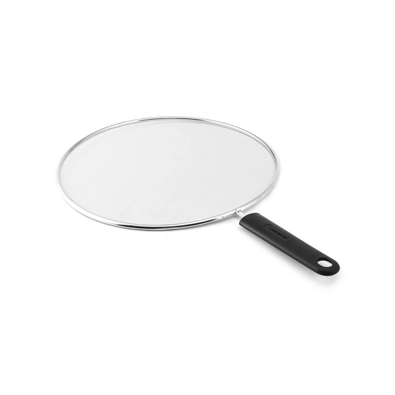 11 Inch Black/clear Carbon Steel Splatter Screen - Dishwasher Safe