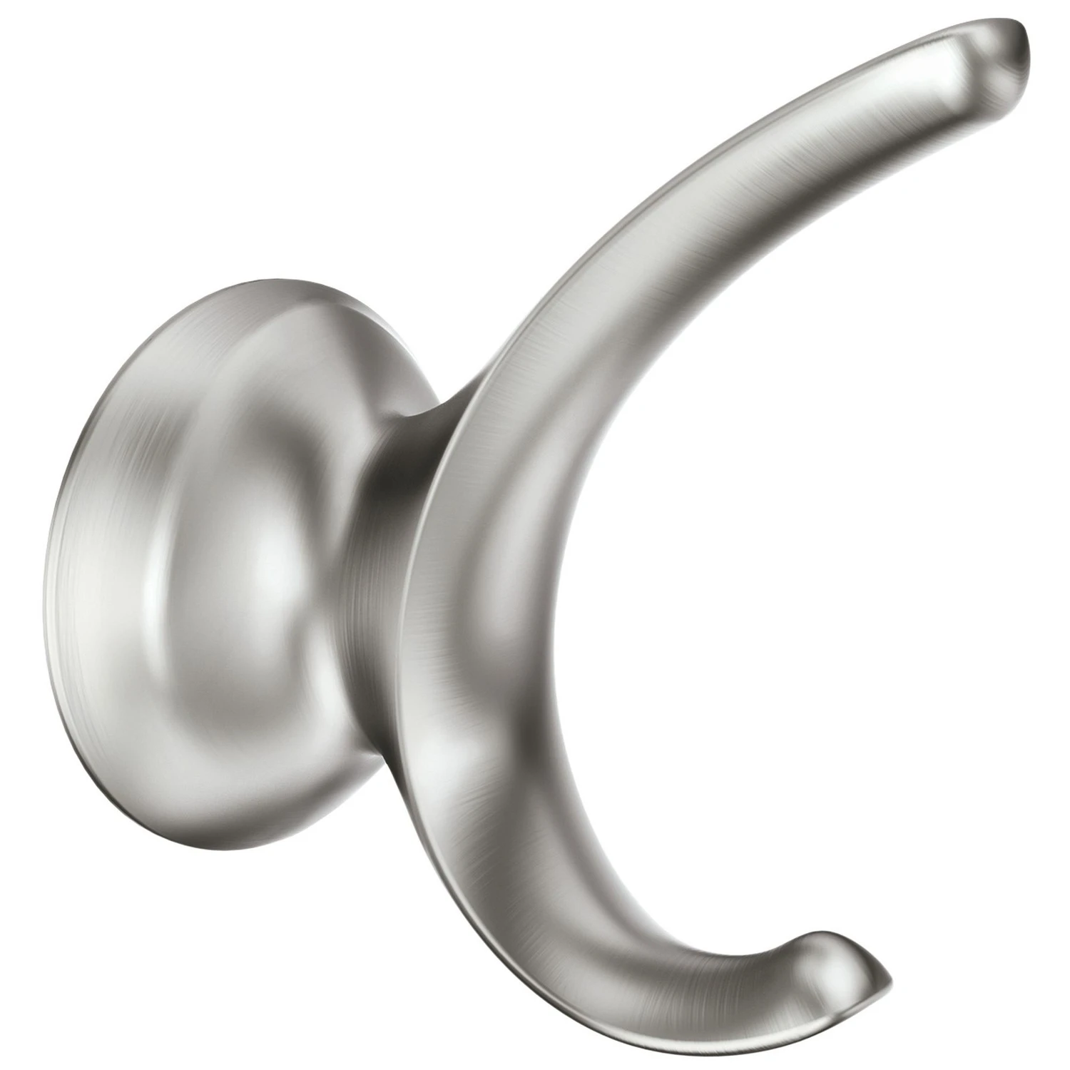 Darcy Brushed Nickel Double Robe Hook - Model My1503bn