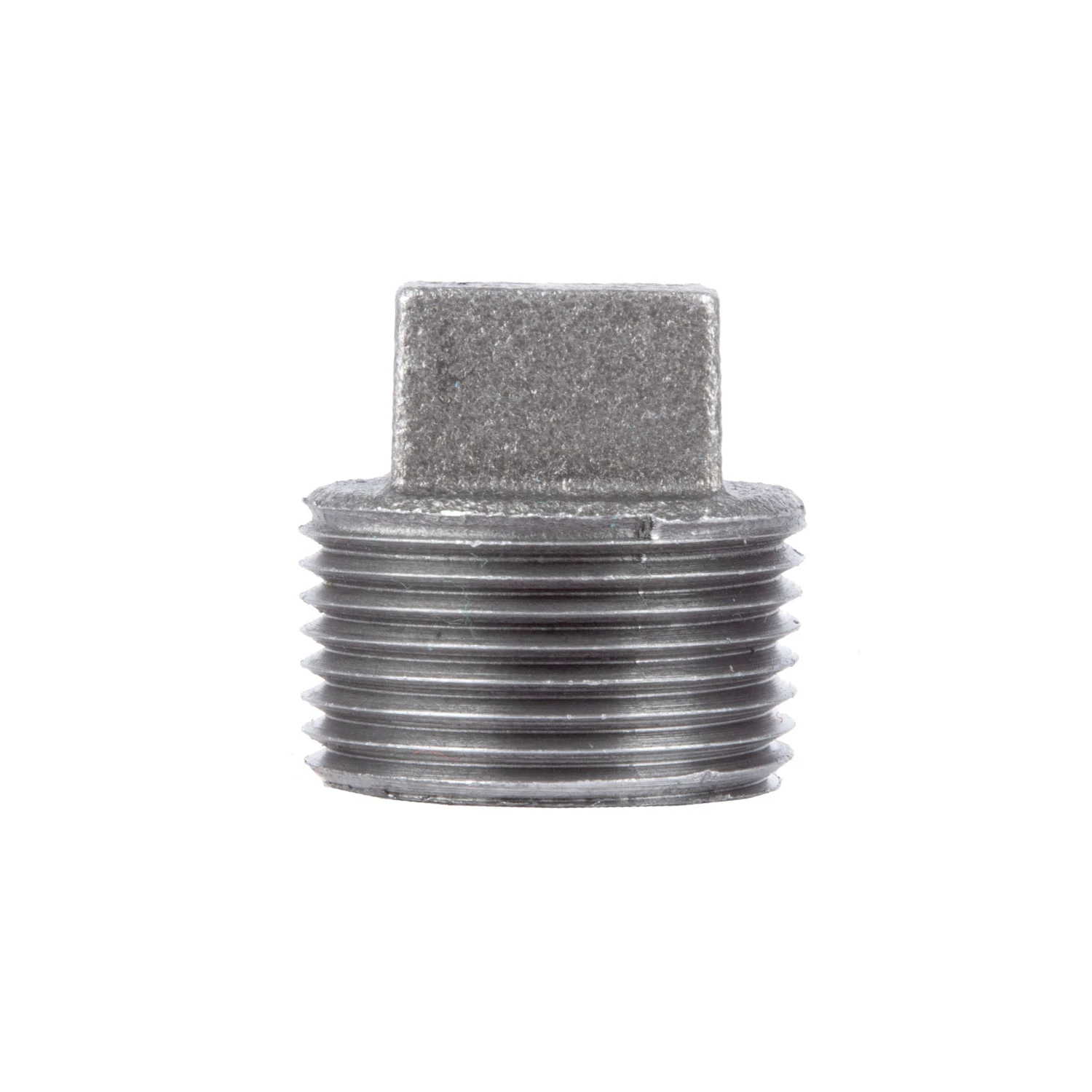 3 In. Mip Black Malleable Iron Plug - Durable And Lead-free