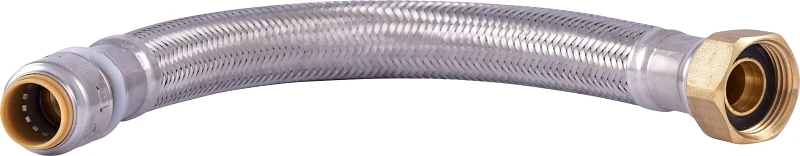 1/2" X 3/4" Flexible Connector, 12" Length, Model Ur3068fx12ca