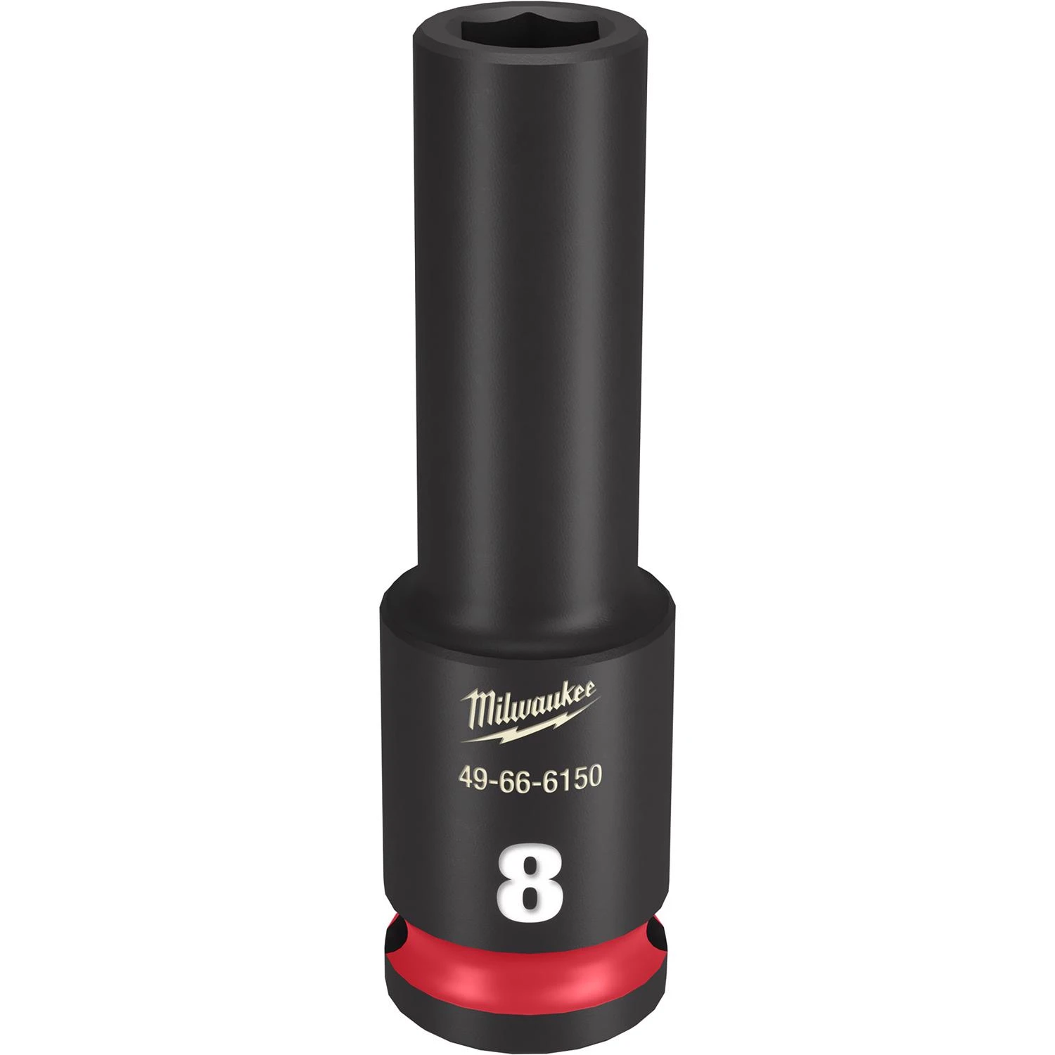 Shockwave 8 Mm X 3/8 In. Drive Metric/sae 6 Point Deep Impact Socket