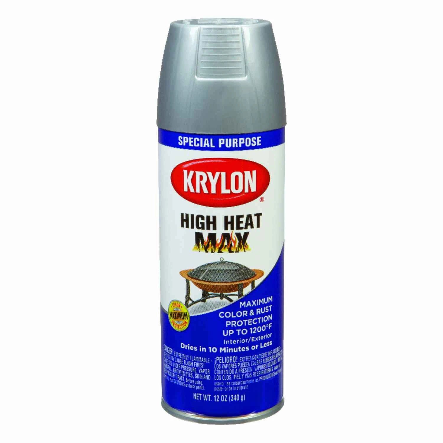 Special Purpose Gloss Aluminium Ultra High Heat Spray 12 Oz. - Model K01608000