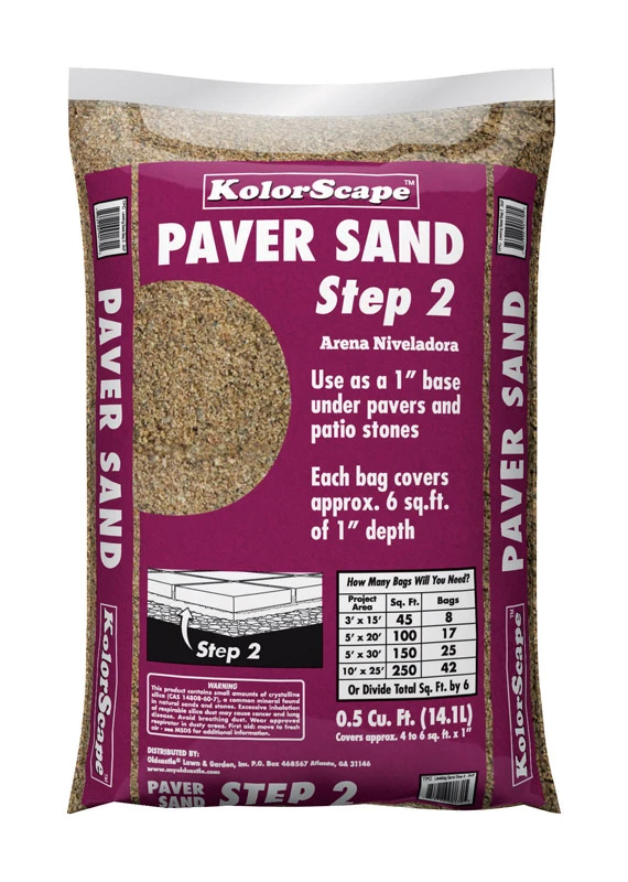 Step 2 Gray Paver Sand 50 Lb. For Landscaping And Paving Projects