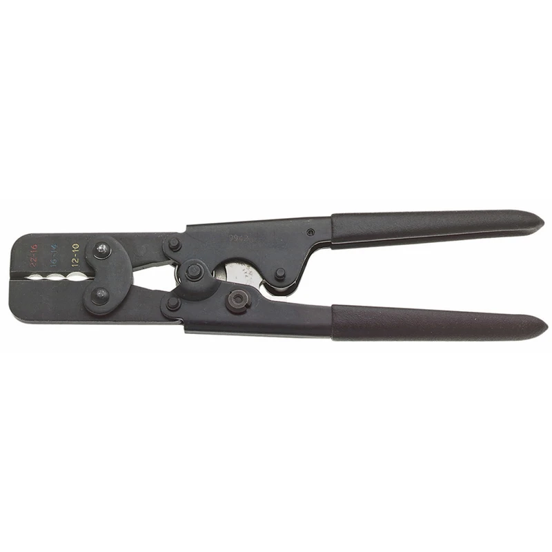 9 in. Full-Cycle Ratcheting Crimper for Insulated Terminals