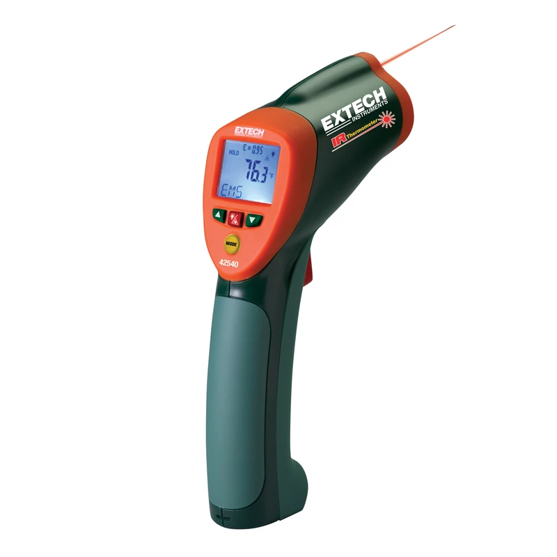 Extech 42540 Infrared Thermometer With Type K Input, 1400 Degrees Fahrenheit