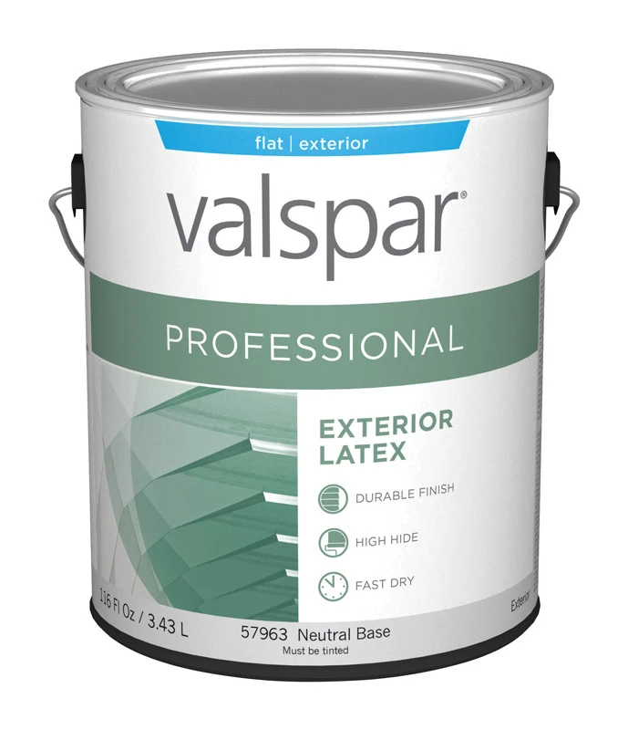 Professional Flat Tintable Neutral Base Acrylic Latex Paint 1 Gallon