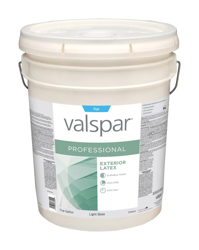 Professional Flat Tintable Light Base Acrylic Latex Paint 5 Gallon