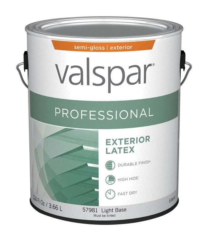 Professional Semi-gloss Tintable Light Base Acrylic Latex Paint 1 Gallon