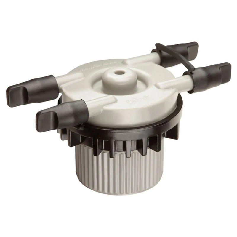 4-port Free-flow Drip Irrigation Manifold For Efficient Watering