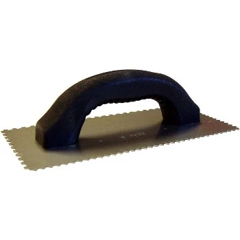 2084 A9/c1 Notched Trowel, 4-1/2" X 10"