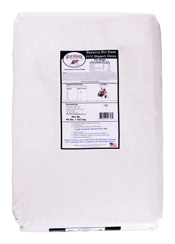Skipper's Choice All Ages Pork And Chicken Dry Dog Food 40 Lb