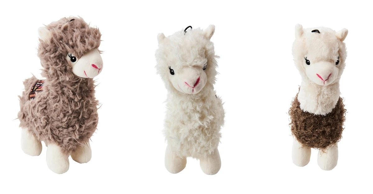 Spot Yo Llama Plush Dog Toy Assorted 10"