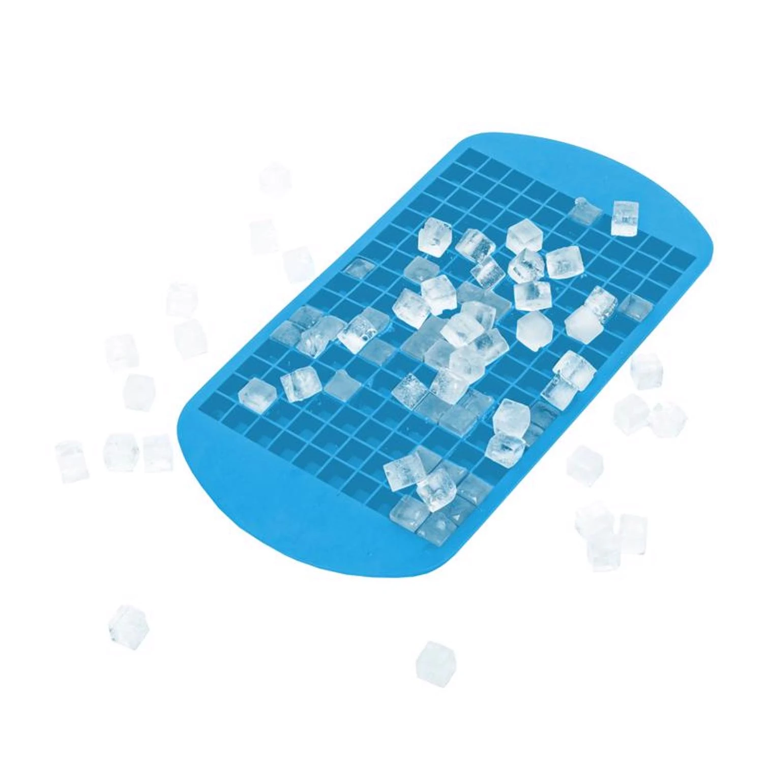 Assorted Silicone Ice Tray - 160 Cube Capacity, Microwave & Dishwasher Safe