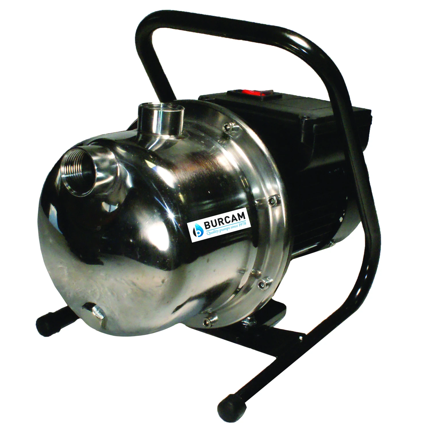 Burcam Stainless Steel 1 Hp 1215 Gph 115 Volt Sprinkler Pump With 5-ft Cord