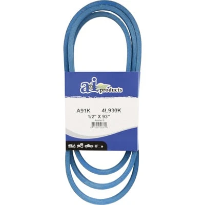 A91k Blue Kevlar V-belt - 93 X 0.5 In. Model No. A91k-4l930k