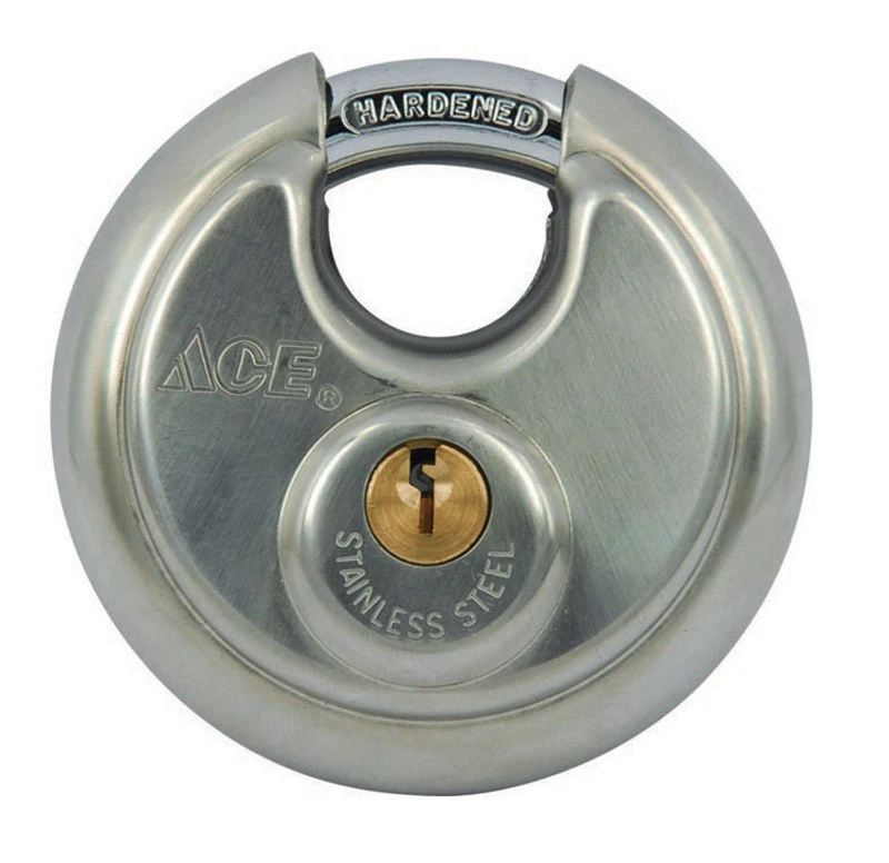 2-3/4 In. H X 2-3/4 In. W X 1-1/16 In. L Stainless Steel 4-pin Cylinder Padlock