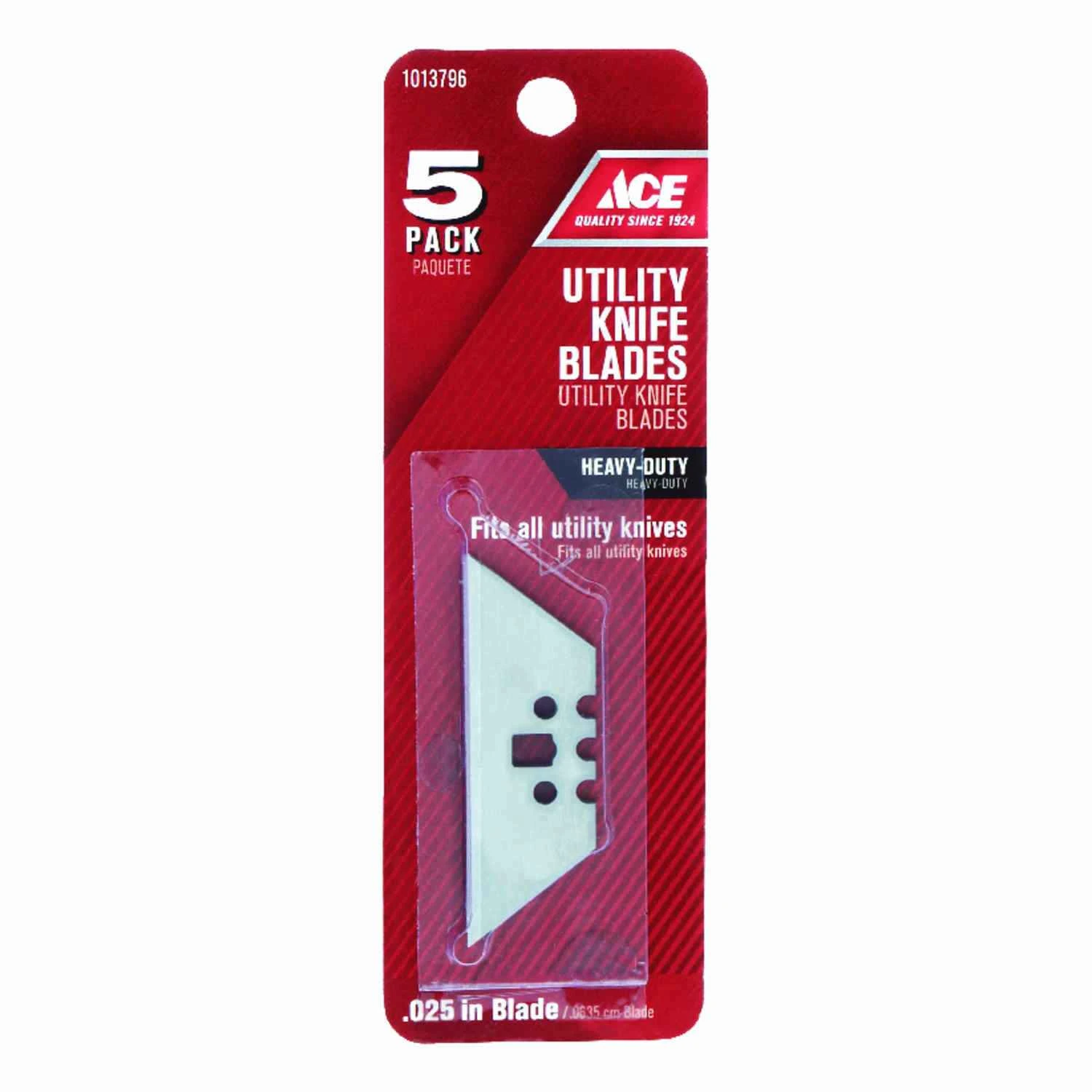Ace Steel 3 Notch Razor Blade 2-5/16 in. L 5 pk