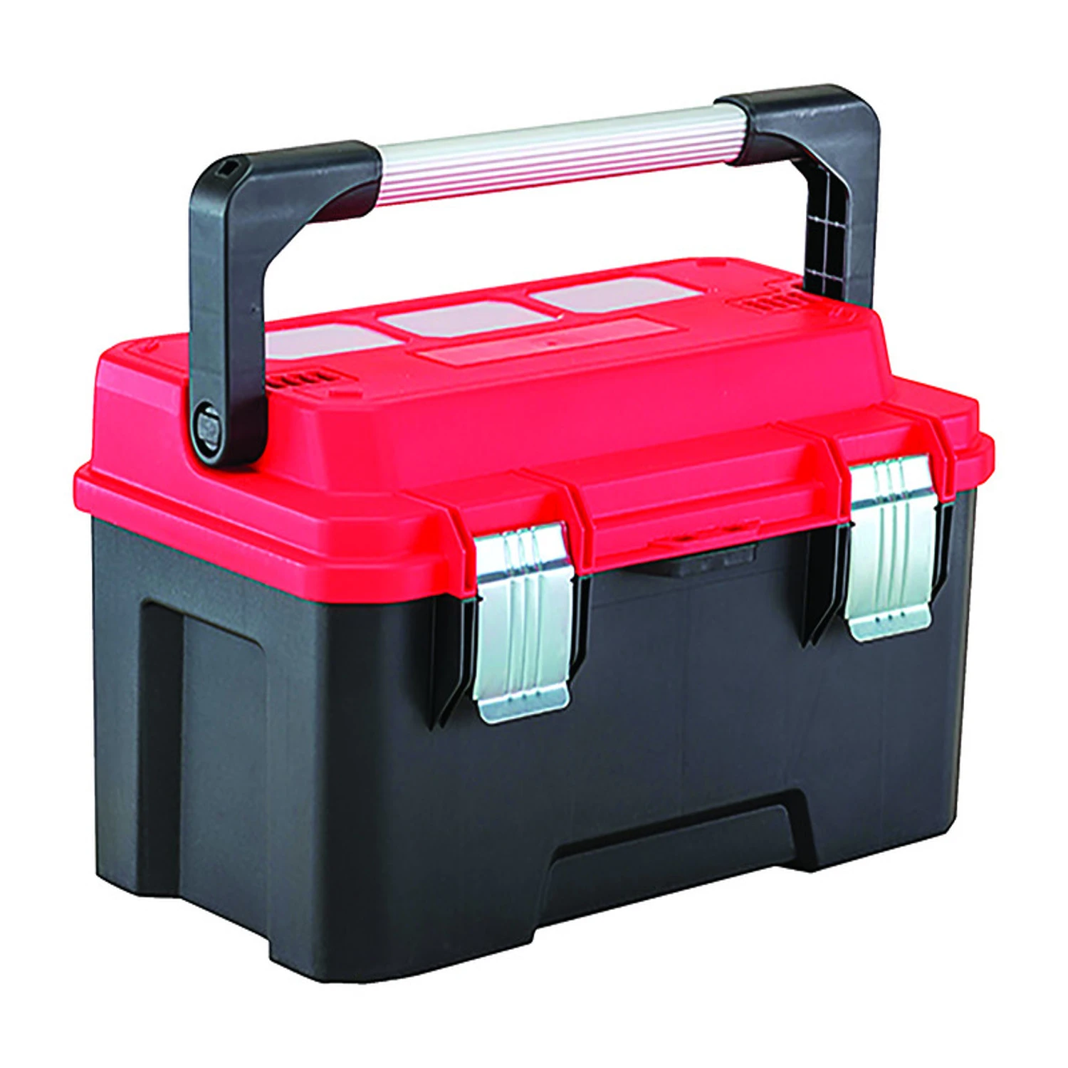 Pro 20 In. Cantilever Tool Box With Sliding Tray And Lockable Design