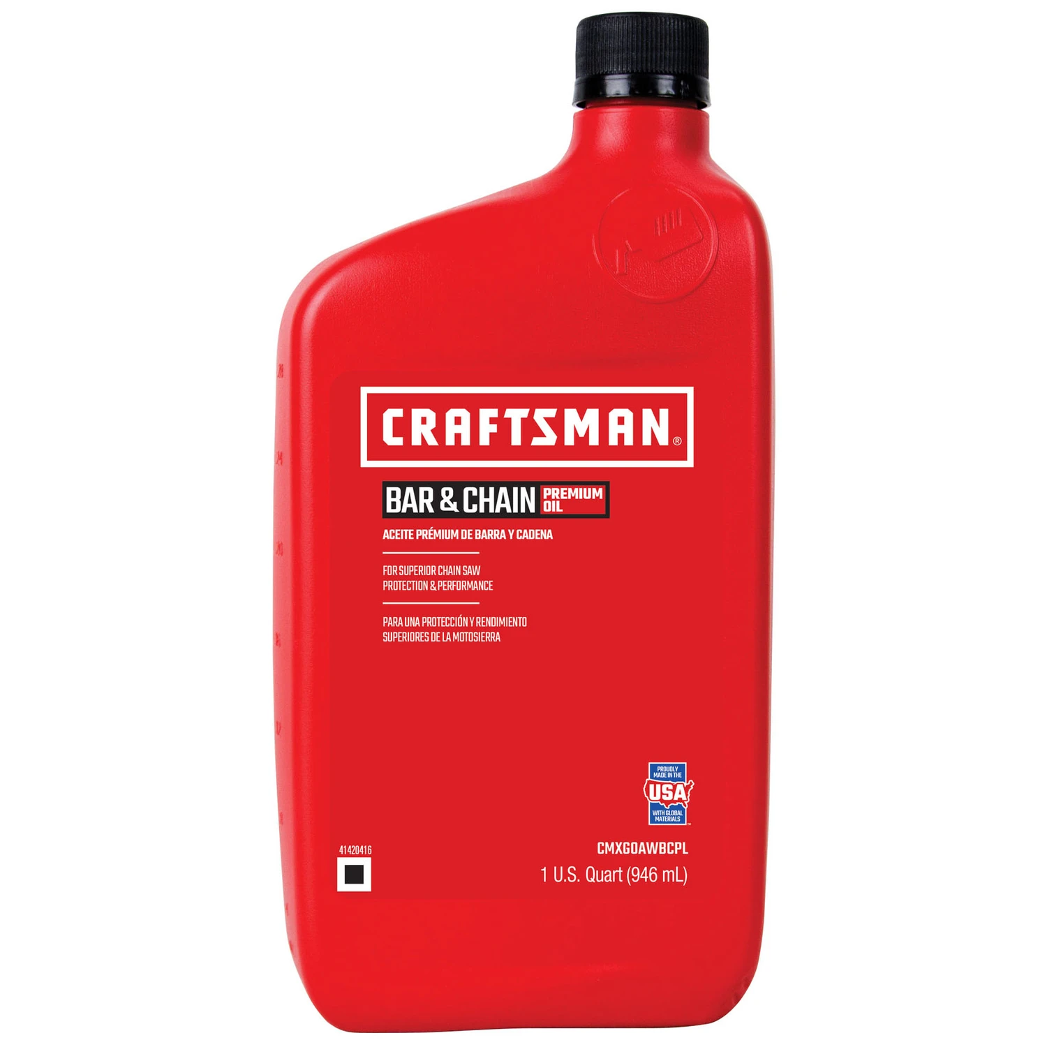 General Purpose Bar And Chain Oil 1 Quart For Chainsaws And Outdoor Equipment