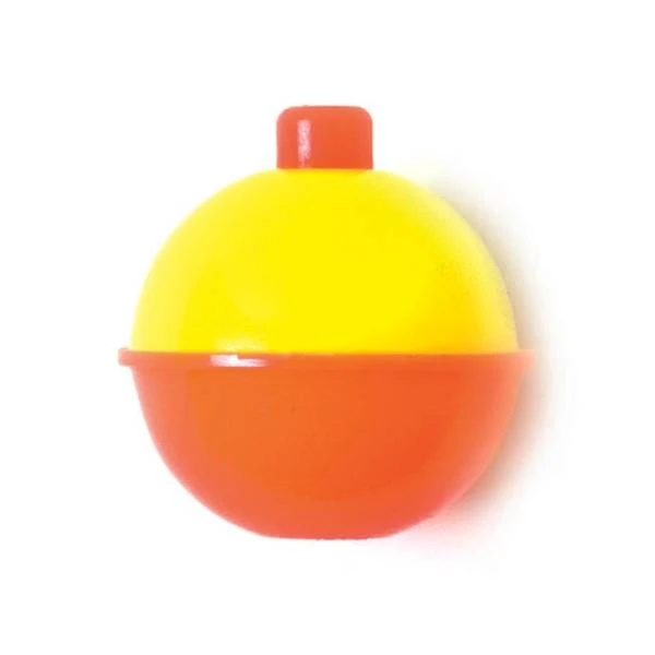 Snap-on Round Float 1-1/2 Inch Orange/yellow