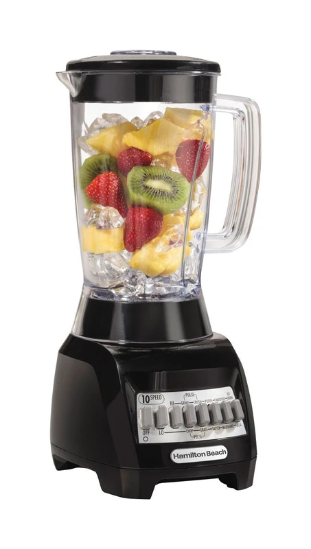 Wave Maker Black Plastic Blender 48 Oz 10 Speed Model 50128