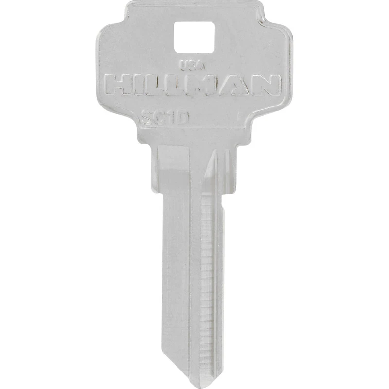 Keykrafter Universal Key Blank 2026 Sc1d Single Sided Brass Key