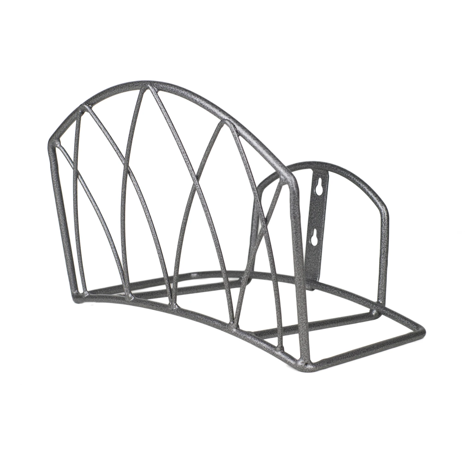 125 Ft. Gray Wall Mounted Hose Hanger - Durable Steel Design