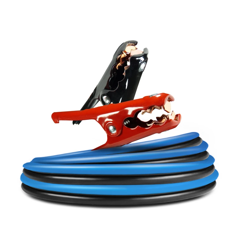 20 Ft. 4 Ga. Booster Cable Clamps 250 Amps - Heavy Duty Jumper Cables