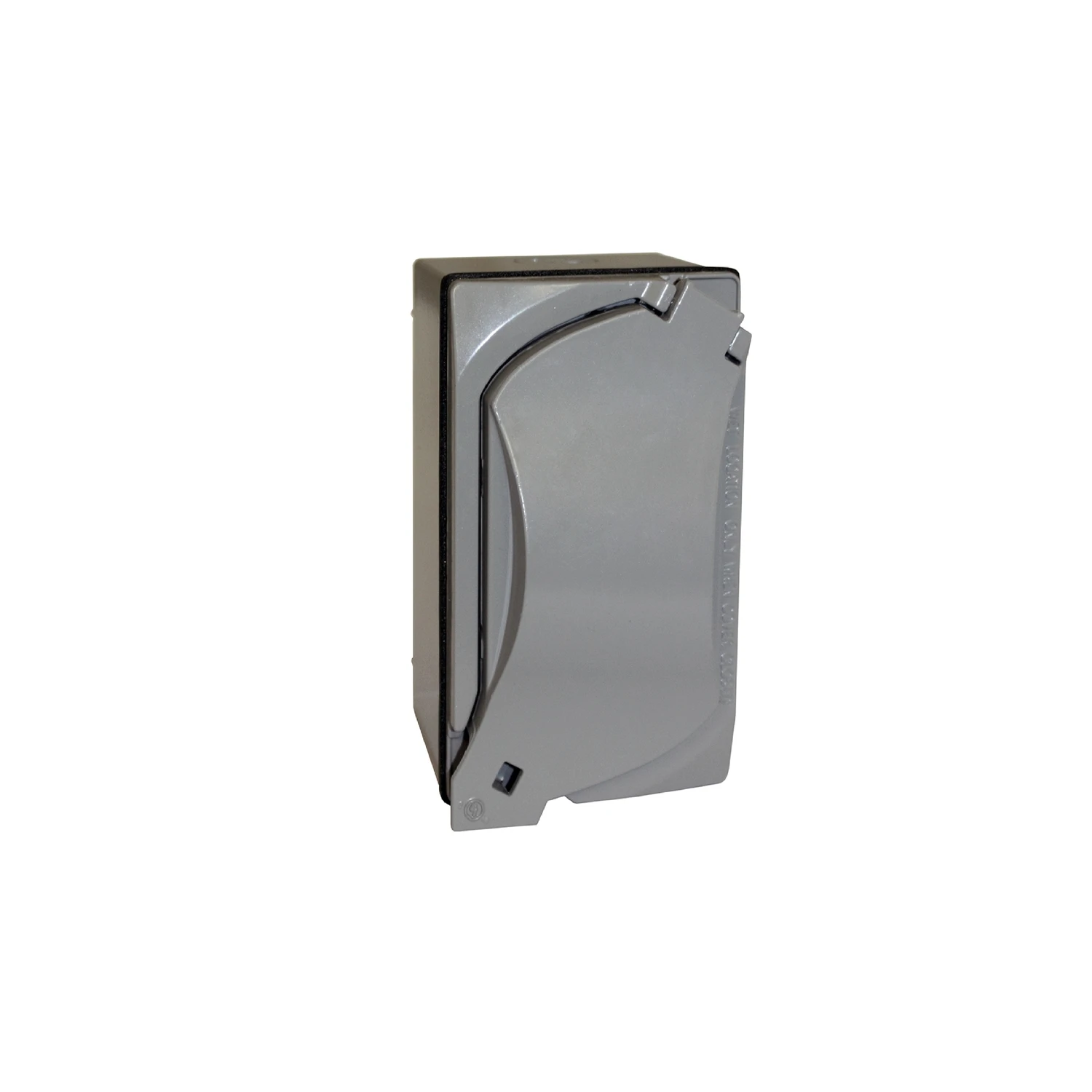 Rectangle Metal 1 Gang Gfci Outlet Kit For Wet Locations