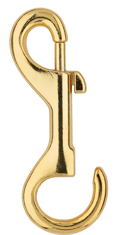 Bolt Snap 1/4 X 3-7/16 In, Model N890-022, Bronze Finish