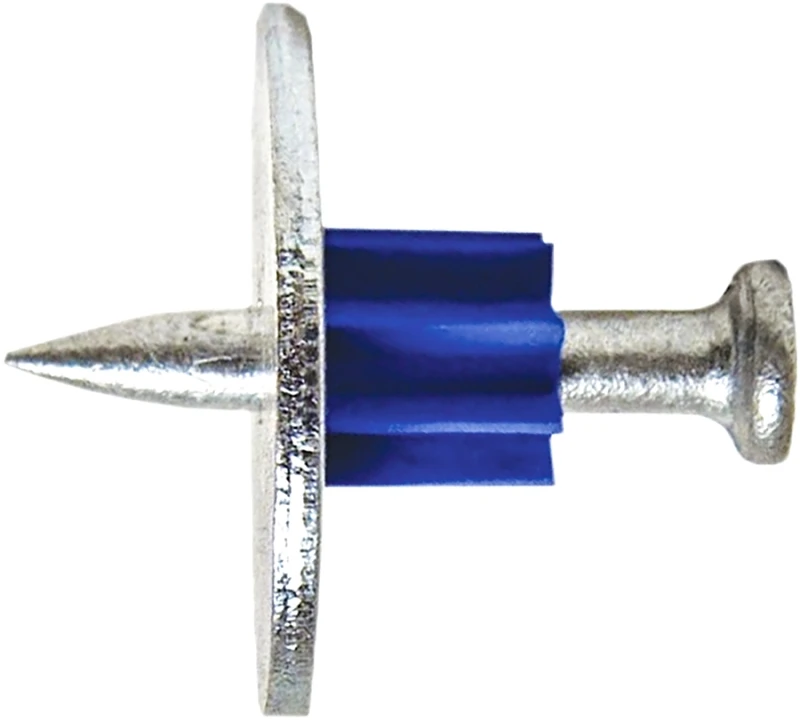 .300 In. Diameter X 1-1/4 In. Length Steel Flat Head Drive Pin With Washer