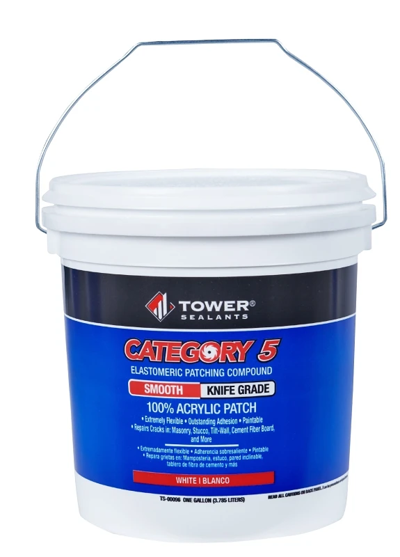 Ts-00096 Category 5 Elastomeric Patching Compound, Smooth Knife Grade