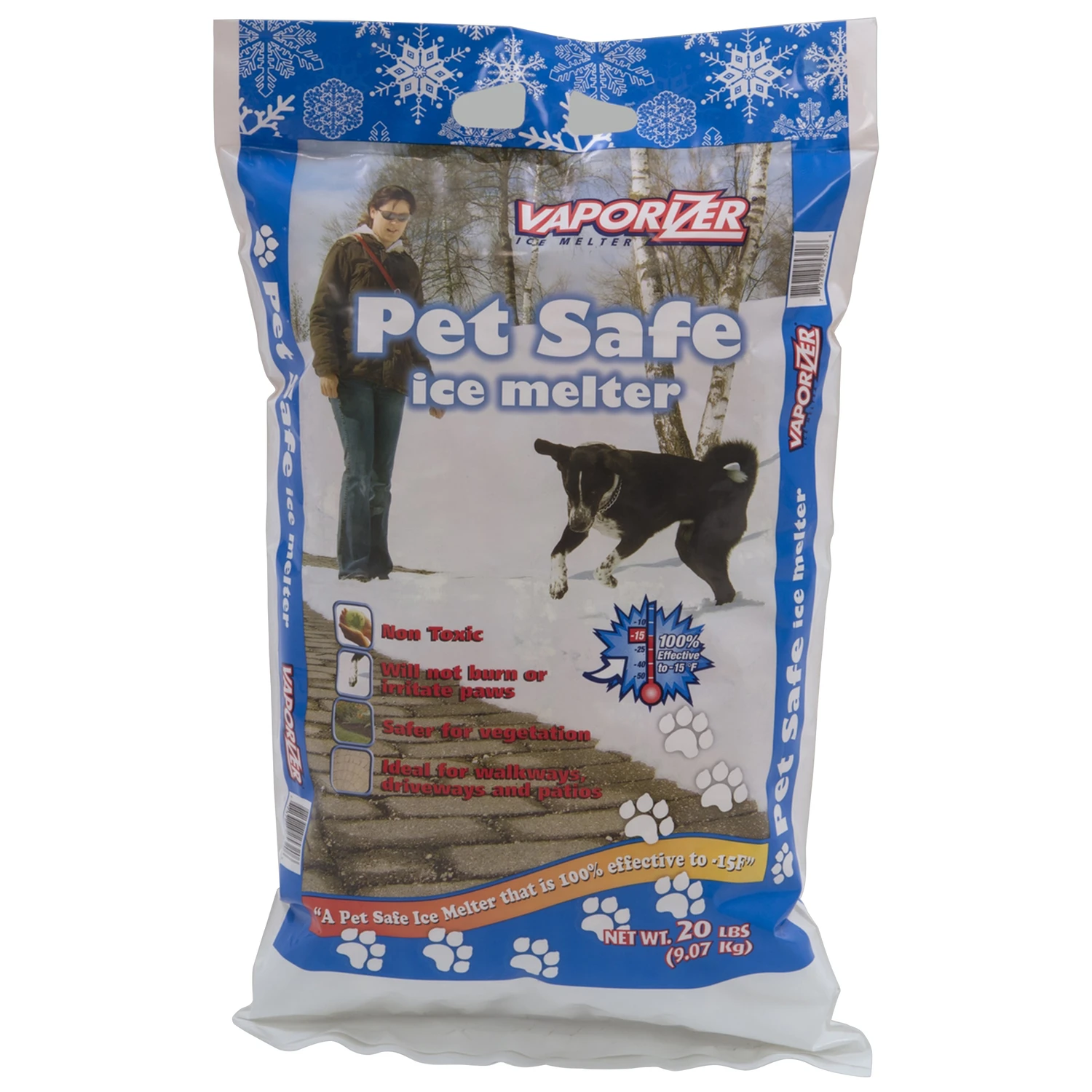 Pet Friendly Pellet Ice Melt 20 Lb - Environmentally Responsible Solution