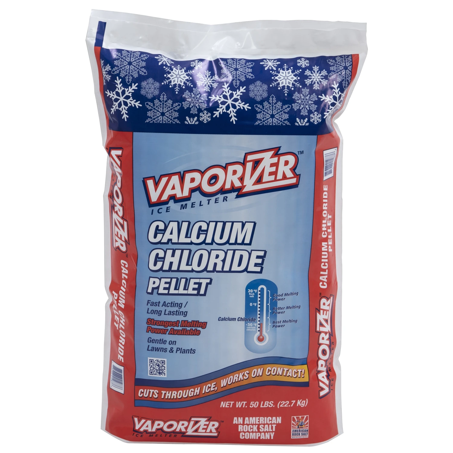 Calcium Chloride Pellet Ice Melt 50 Lb - Professional Strength