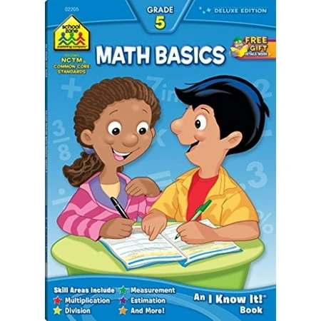 Math Basics Workbook By School Zone Publishing - Essential Learning Resource