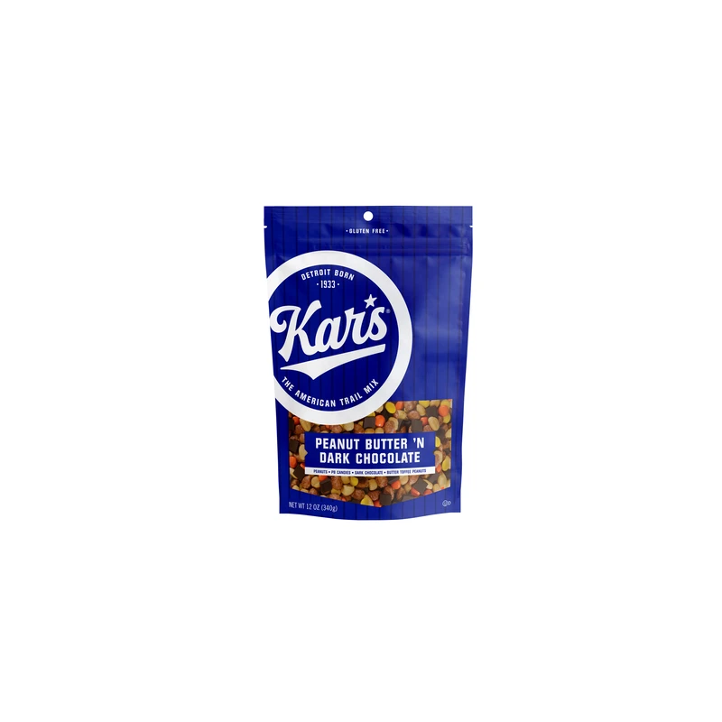Peanut Butter 'n Dark Chocolate Trail Mix 12 Oz Bagged - Delicious Snack