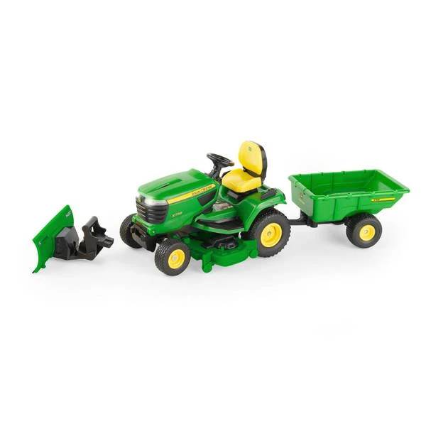 1/16 Big Farm X758 Lawn Tractor With Accessories - Model Lp81014