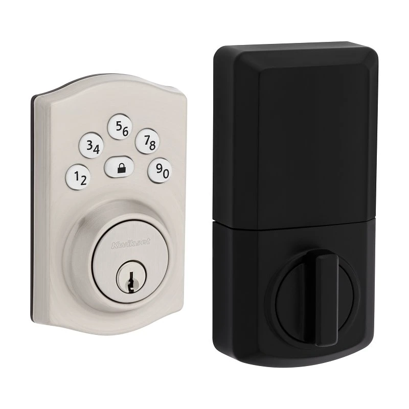 Satin Nickel Electronic Keypad Entry Lock Model 992400-002 For Residential Use