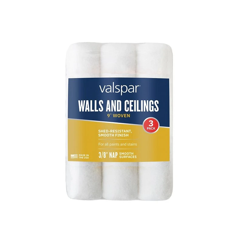 Valspar Valspar 3-Pack 9-in Standard Polyester Paint Roller Cover