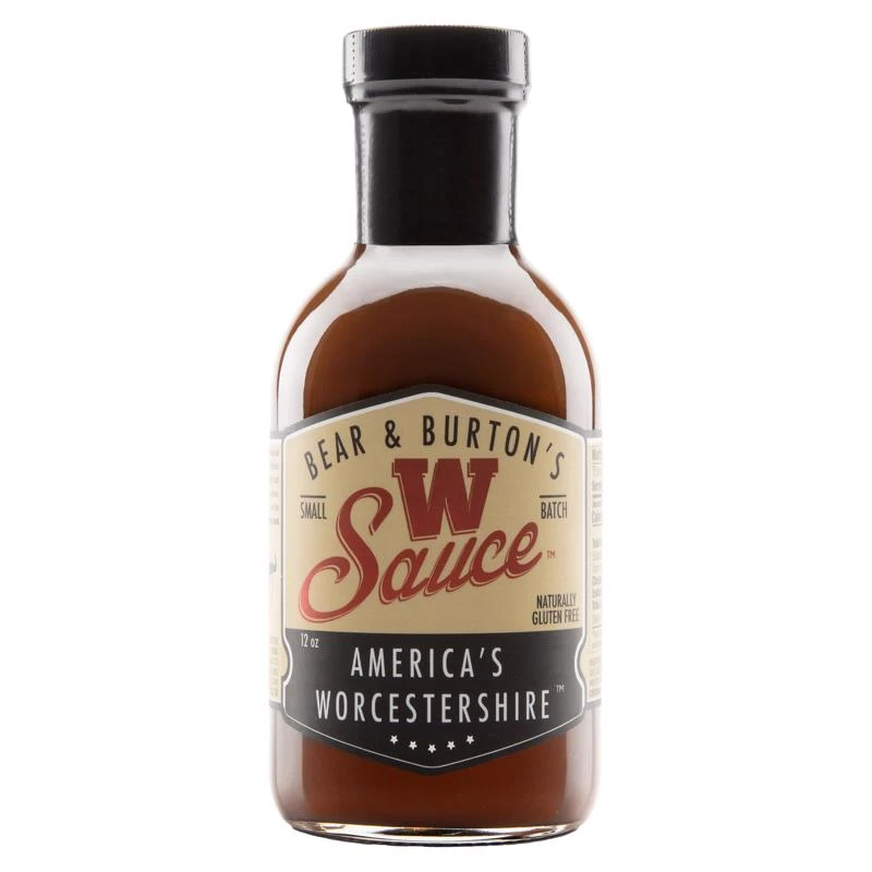 Bear & Burton's America's Worcestershire Sauce 12 Oz Bottle
