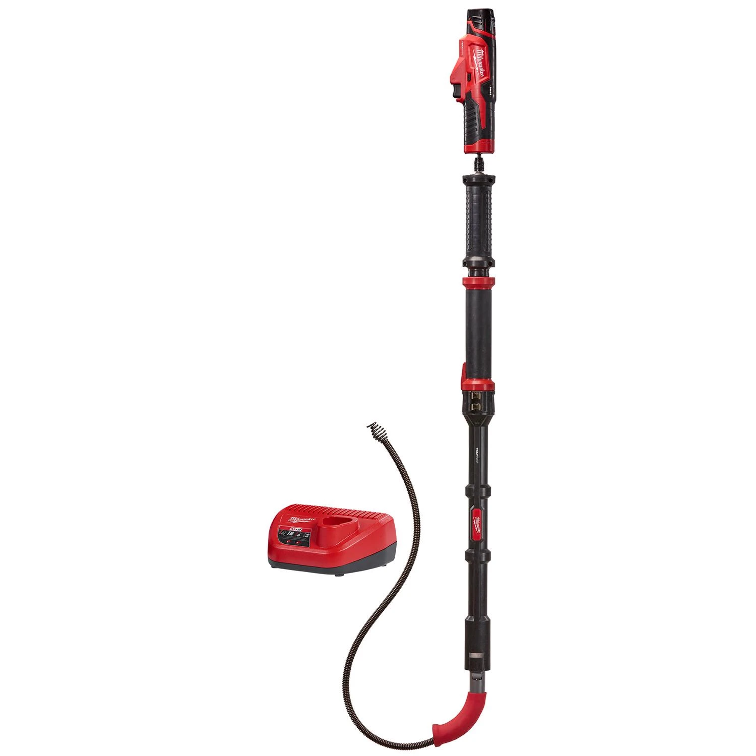 M12 Trapsnake 6 Ft. Toilet Auger Drain Cleaning Kit With Cordless Driver