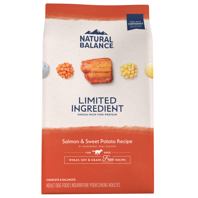 Limited Ingredient Diets Salmon & Sweet Potato Dry Dog Food 24 Lbs