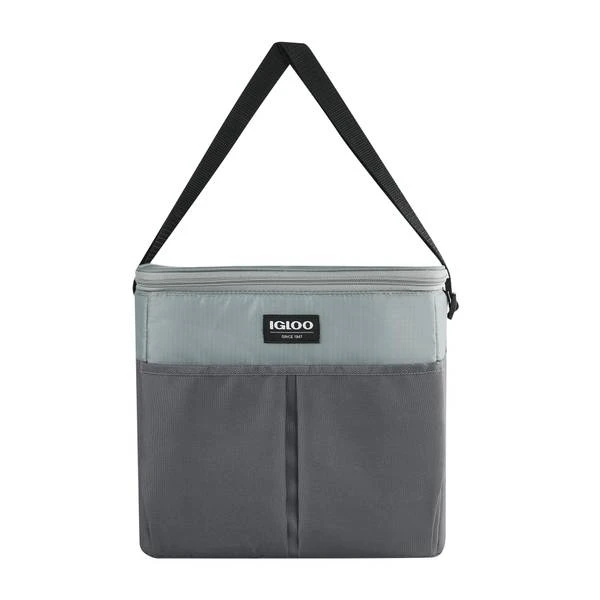 Soft-sided Lunch Cooler With Hard Plastic Liner, Castlerock Color, 12 Can Capacity