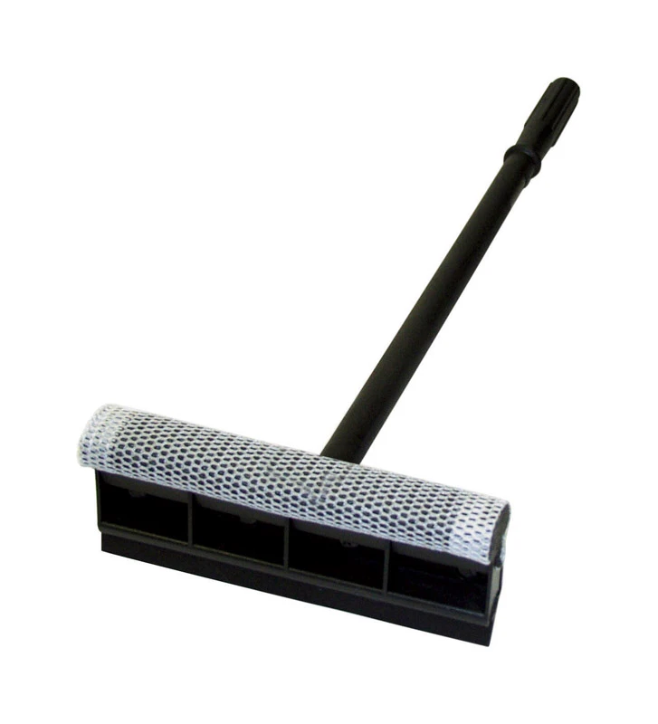 8 In. Plastic Squeegee With 20 In. Handle For Car Cleaning