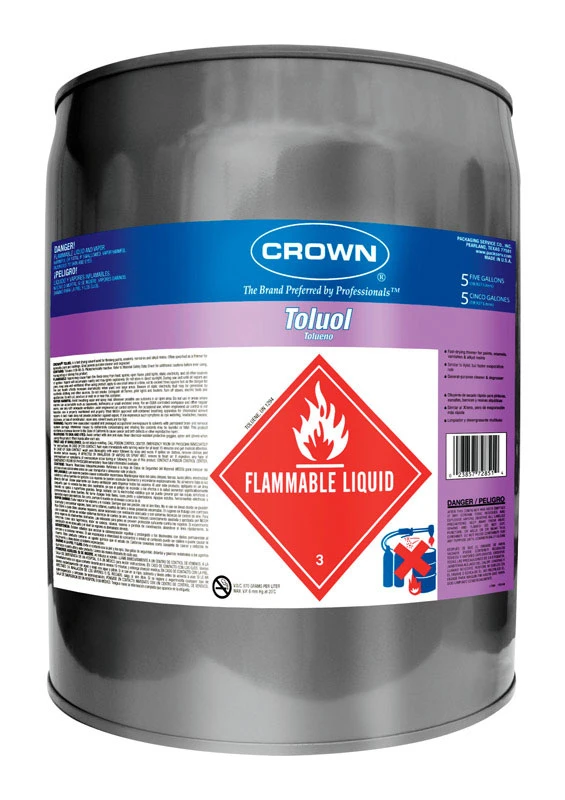 Toluene Paint Thinner 5 Gallon Container For Efficient Paint Removal