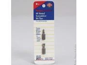 Master Mechanic, 442475, 1', 2 Pack, #8 Slotted Insert Bit Tip