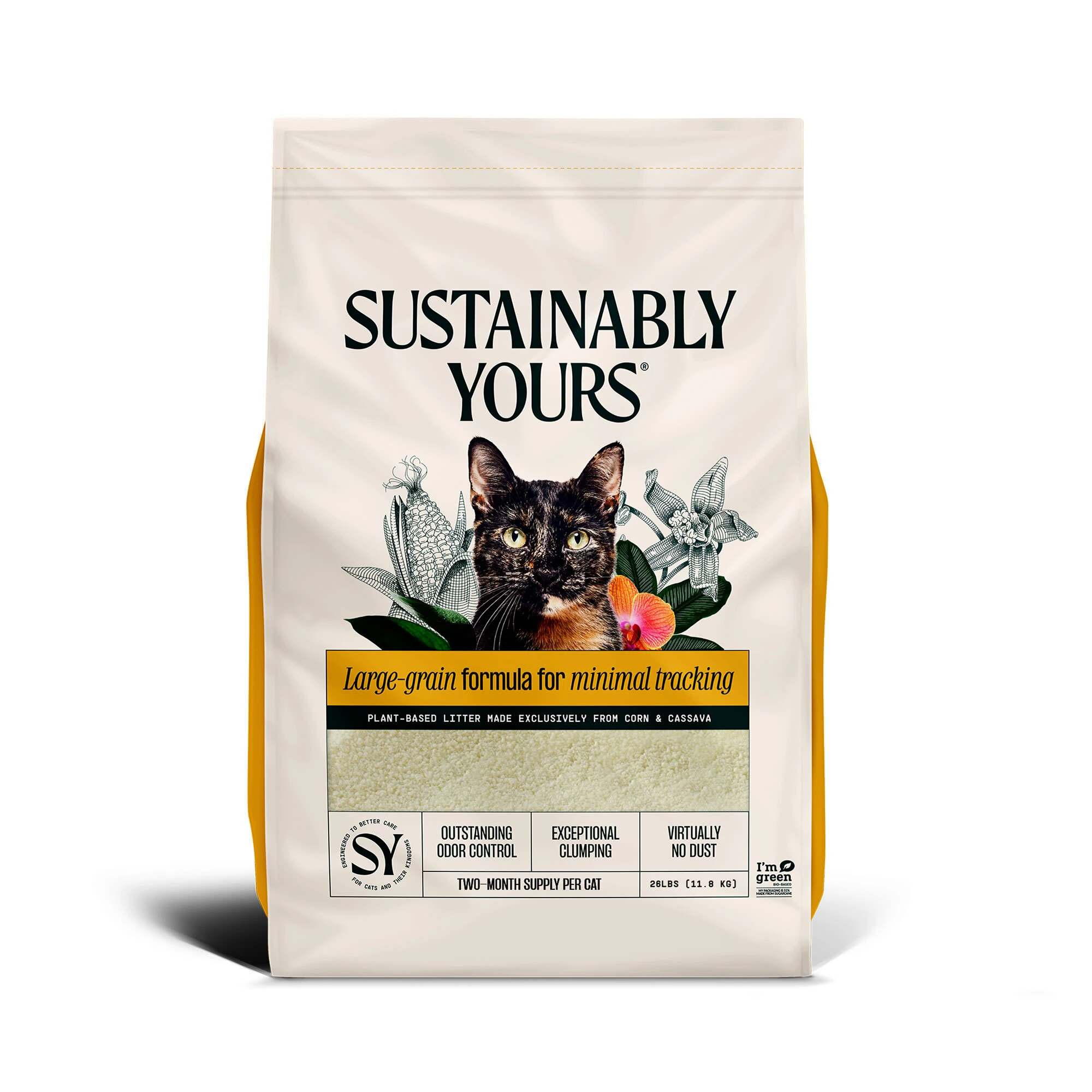 Multi-cat Natural Large Grain Cat Litter, 26 Pounds