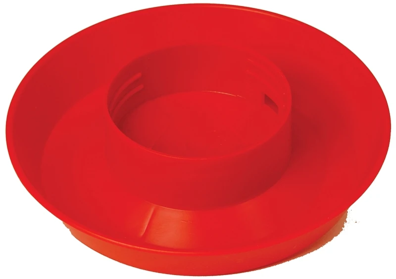 PLASTIC QUART BASE RED