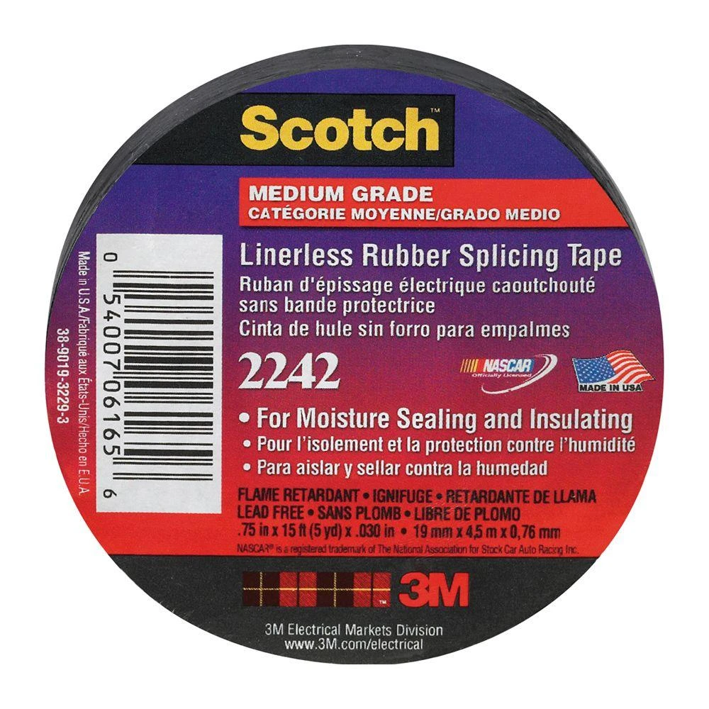 ELECTRICAL TAPE RBBR 15'
